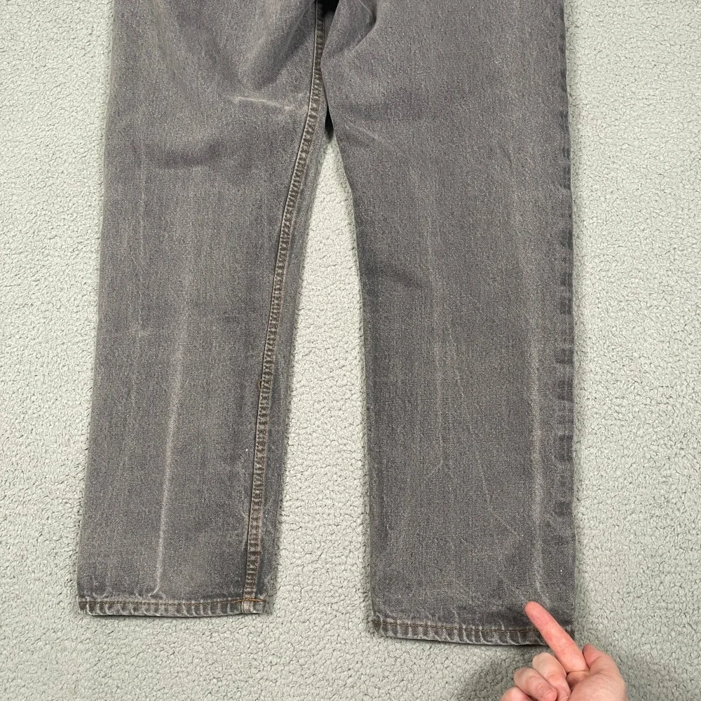 Vintage Levis 501xx Jeans Mens 34x30 Gray Denim Made in‎ USA Great Fade Y2K